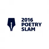 Bild- und Wortmarke von Poetry Slam Schweizer Meisterschaft 2016, ein Event in St.Gallen und Kunde von Adicto