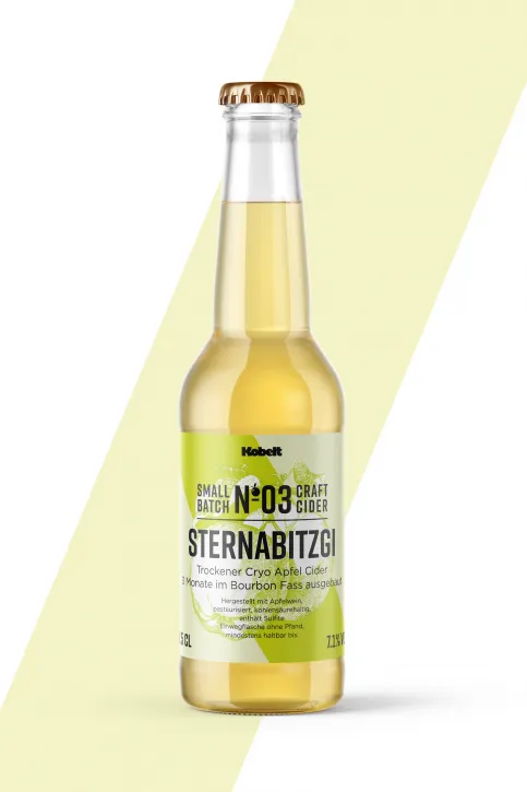Mosterei Kobelt Craft Cider Sorte «Sternabitzgi»